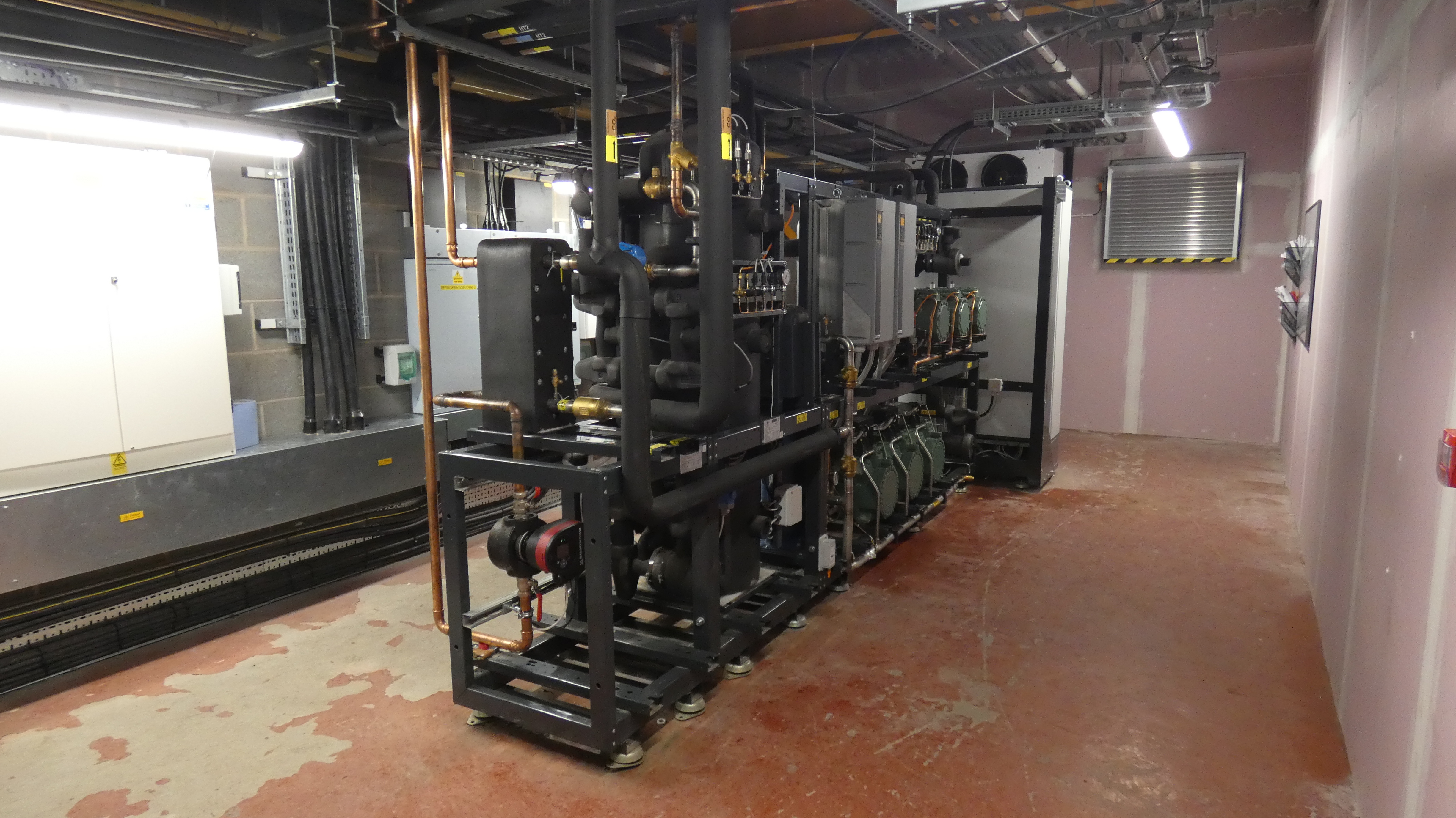 Plant room at Morrisons by Epta UK
