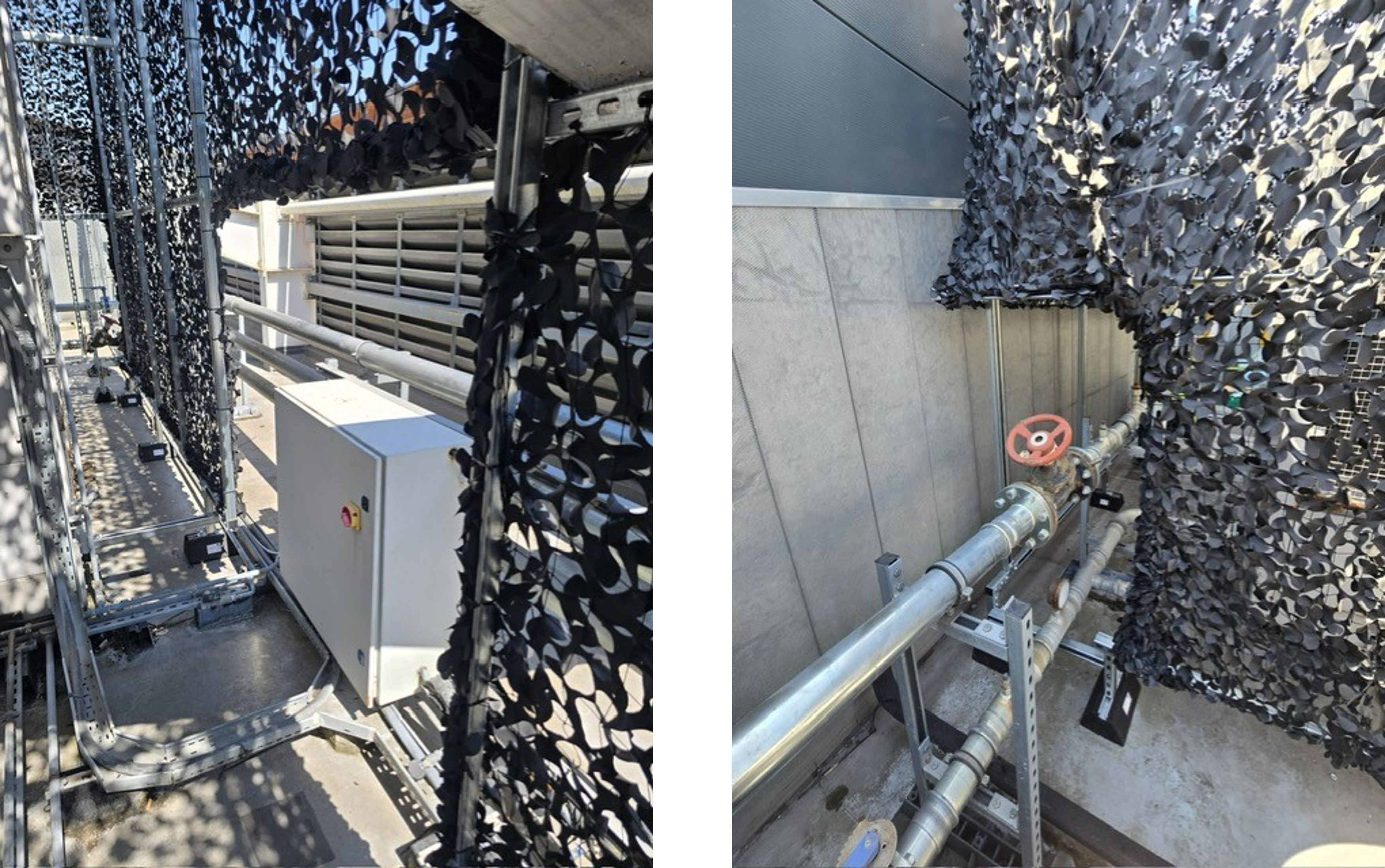 Epta solar shade install at waitrose wimbledon