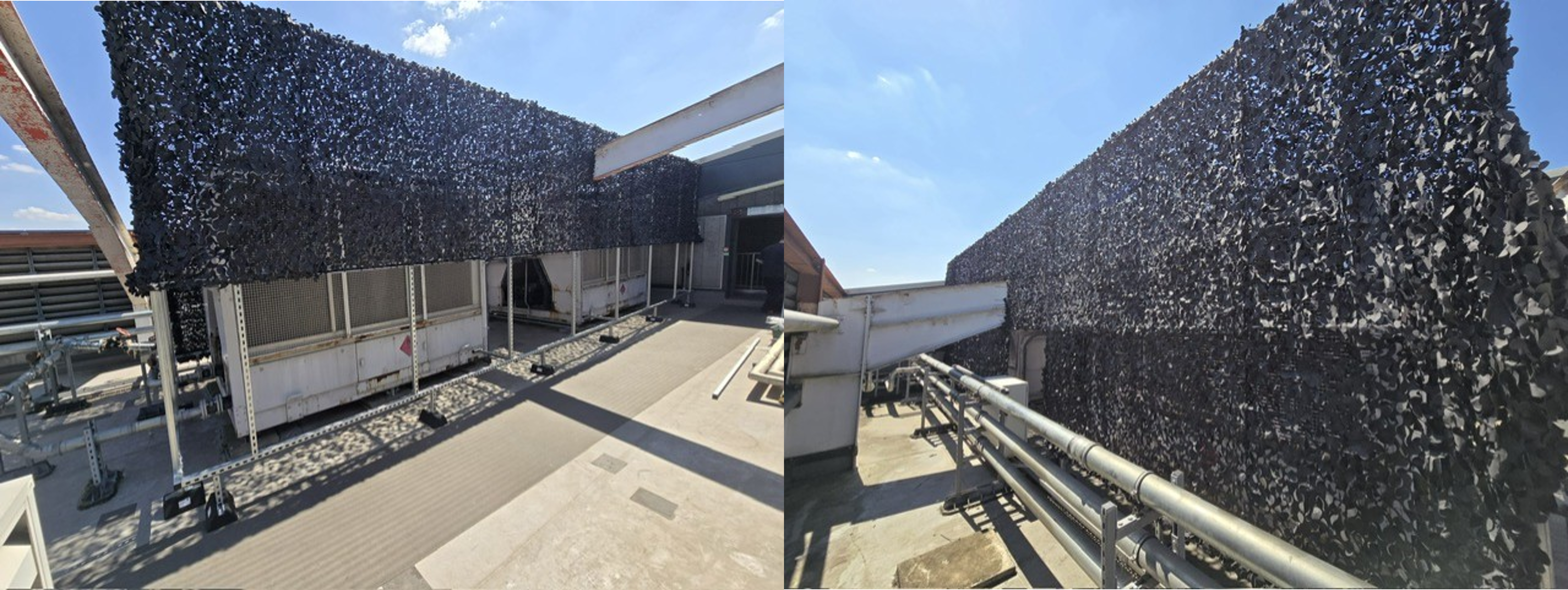 Epta solar shade install at waitrose wimbledon